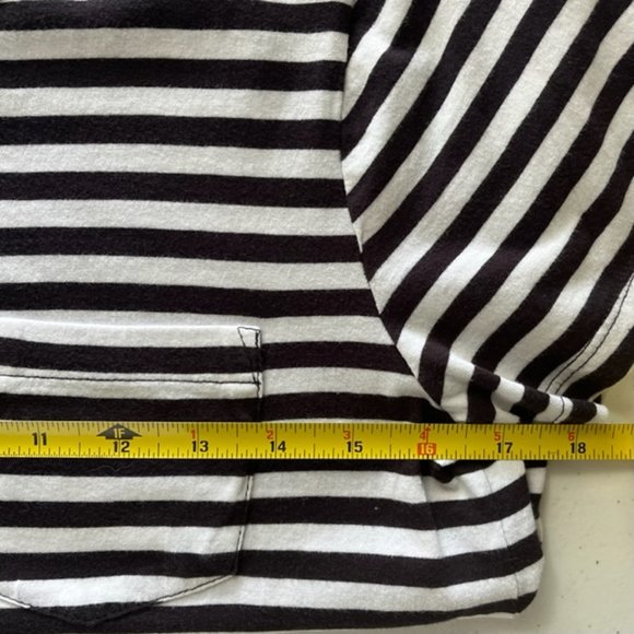 COPY - Levi's Small Navy/White Stripe T-shirt - Picture 10 of 10